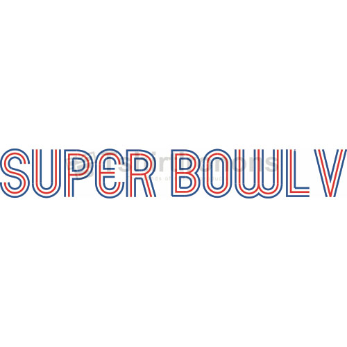 Super Bowl T-shirts Iron On Transfers N816